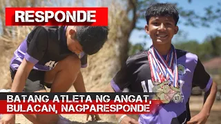 Batang Atleta ng Angat, Bulacan, nagparesponde | RESPONDE