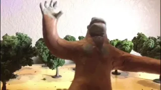 King Kong vs Gorosaurus (claymation recreation)