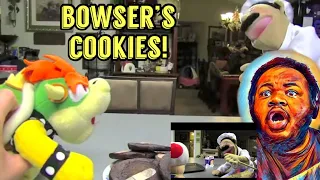 SML Movie: Bowser's Cookies (REACTION) #sml #chefpeepee #jeffy #bowser 😂🍪