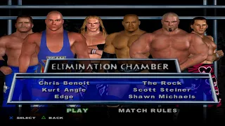 WWE SmackDown! Here Comes the Pain - ChrisBenoit,KurtAngle,Edge,TheRock,ScottSteiner,ShawnMichaels