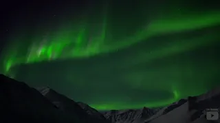 ASMR Northern Lights Realtime Sound Ambience  7 Hours 4K - Sleep Relax Focus Chill Dream