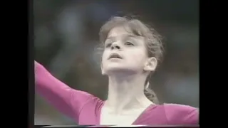 Natalja Laschenova (URS) - Olympics 1988 - Compulsory - Floor Exercise