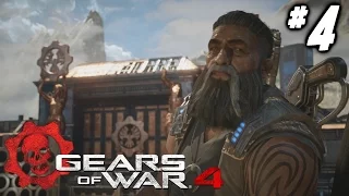 Gears of War 4 Campaign Walkthrough Part 4 - NEW FRIENDS! (Act 1 Chapter 3)