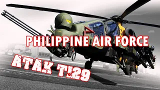 PHILIPPINE AIR FORCE T129 ATTACK HELICOPTER IN ACTION