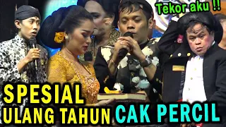 Cak Pecil Cs + Abah Kirun + Slenthem + Proborini : Momen langka Cak Percil di garap Abah Kirun