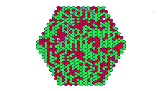 A* pathfinding algorithm on a cube-based hexagonal grid