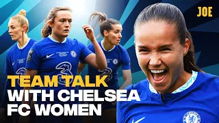 Team Talk With Chelsea FC Women | Guro Reiten, Erin Cuthbert, Sophie Ingle and Jelena Čanković