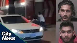 Vicious attack caught on camera in Brampton being used in police investigation