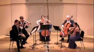 Schubert String Quintet - Mvt. 1 (Kontras Quartet with Marc Johnson of the Vermeer Quartet)