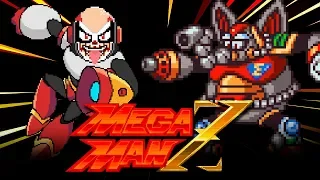 Dumbo on fire FLAME MAMMOTH  | Megaman Z rom hack | Karcamo Lameplay