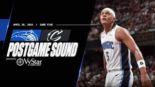 POSTGAME SOUND: MAGIC VS. CAVALIERS | COACH MOSE, FRANZ WAGNER & PAOLO BANCHERO