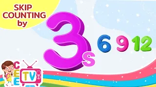 Skip Counting by 3s | Master Counting Numbers by 3