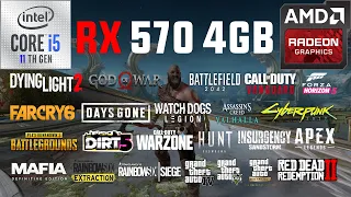 RX 570 4GB Test in 30 Games in 2022