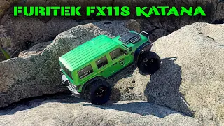 Katana FX-118 Crawls Tough Lines on Riverside Rocks