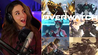 STREAMER REACTS to EVERY Overwatch Cinematic with Tierlist! | Pt.3