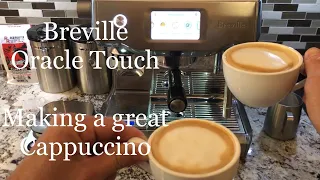 Breville Oracle Touch - Making a Great Cappuccino