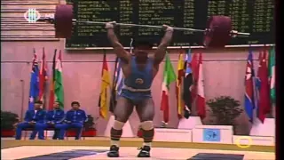 Stefan Topurov | First 3Xbodyweight clean&jerk | World Weightlifting Championships 1983  | 60kg