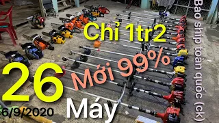 [Đẹp 99%] 26 máy cắt cỏ, máy cưa xích nội địa Nhật tuyển .Giá 1tr2 bao ship toàn quốc (ck).ĐÃ BÁN)