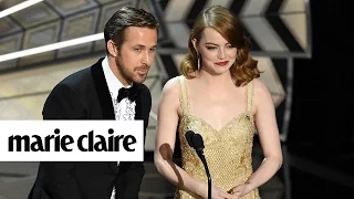 Emma Stone & Ryan Gosling Had Amazing Reactions to Mix-up at Oscars and More News | Marie Claire