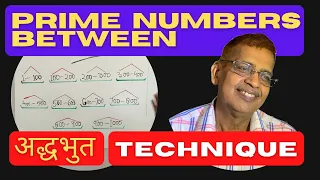 Easiest n Fastest Way to Get Prime Numbers Between 1 - 1000 // With Mnemonic //Competitions//Hindi
