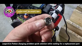 Leaperkim Patton's Charging Problem: Quick Solution While Waiting For A Replacement Part