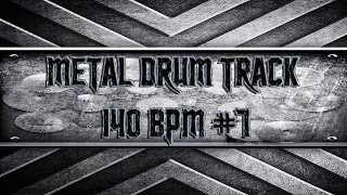 Heavy Metal Drum Track 140 BPM (HQ,HD)