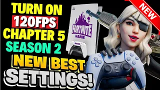 How to Turn on 120FPS on PS5 Fortnite Chapter 5 Season 2