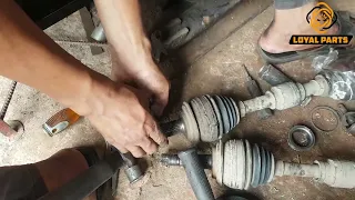 How to Remove and Replace an Axle Driveshaft Outer CV Joint in Your Car — Loyal Parts