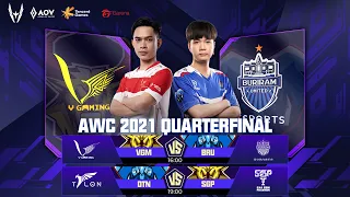 AWC 2021 Quarter Final Day 2 | Garena AOV Indonesia