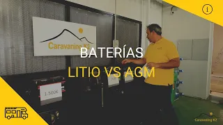 ¿Qué batería elegir? Baterías de Litio vs AGM