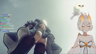 Yuzu "ADMIRING" 2B for 4 Minutes