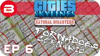 Cities Skylines Natural Disasters Gameplay - RED BAD GREEN GOOD (Hard Scenario) #6