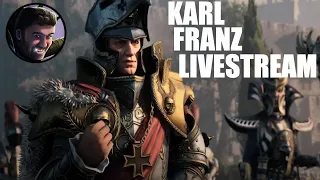 Karl Franz Immortal Empires Livestream