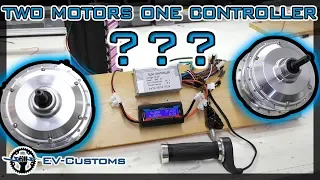 Can one Speed Controller Run two Hub Motors???