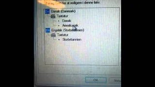 Sådan fjernes engelsk tastatur i Windows 7