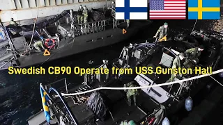 Swedish and Finnish Marines Operate from USS Gunston Hall - Norway