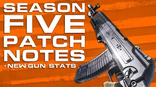 Season 5 Patch Notes + AN-94 & ISO SMG Stats (Modern Warfare In Depth)