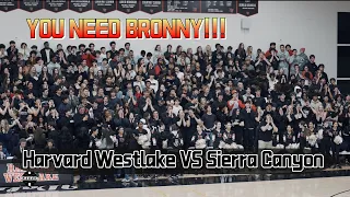 YOU NEED BRONNY！！！Harvard Westlake VS Sierra Canyon Full Game Highlights | JAN 20, 2023
