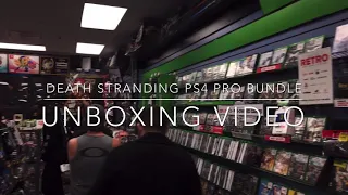Death Stranding PS4 Pro Bundle: Unboxing Video