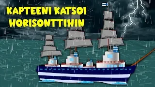 Kapteeni katsoi horisonttihin - Suomen lastenlauluja