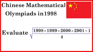 Chinese Mathematical Olympiads in 1998 | Math with Charlie