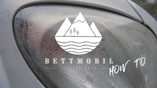 Bettmobil - Camperausbau - How To Scheinwerfer wechseln