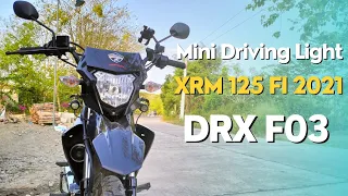 Mini Driving Light For Xrm 125fi Digital 2021 model | DRX F03