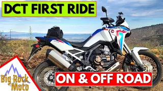 First Ride Vlog: Honda Africa Twin 1100 DCT On & Off Road