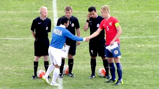 U16 Boys: Norway – India U17 Boys World Cup Squad, Highlights [06-29-2016, Match, Friendly]