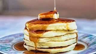 The BEST fluffiest pancakes you'll ever have!