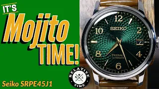 Forget Cocktail Time, It's All About The Mojito! Seiko SRPE45J1 Review