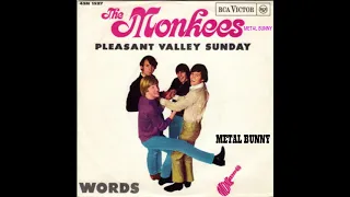 The Monkees alternate reality discography singles "Pleasant Valley Sunday"/"Words" 1967