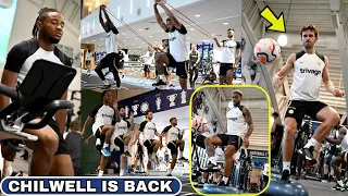 GOOD NEWS✔ Ben Chilwell Back In Training Gym Day At Cobham Nkunku And James In Hard Work