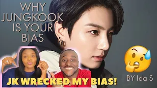 Our Bias are in Trouble! Why Jungkook is your Bias Reaction  | Curtis & Elena TV
